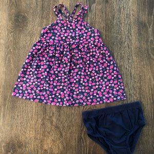 OshKosh B’gosh Fruit Cross-Back Dress